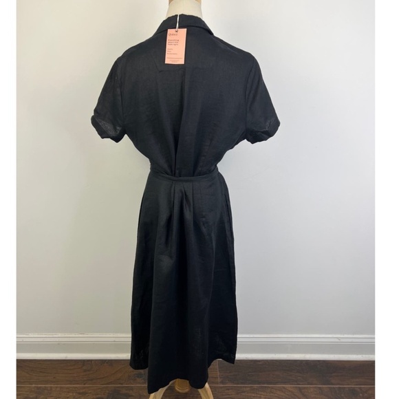 ♣️NWT - QUINCE 100% EUROPEAN LINEN BUTTON FRONT DRESS♣️ - Picture 11 of 16
